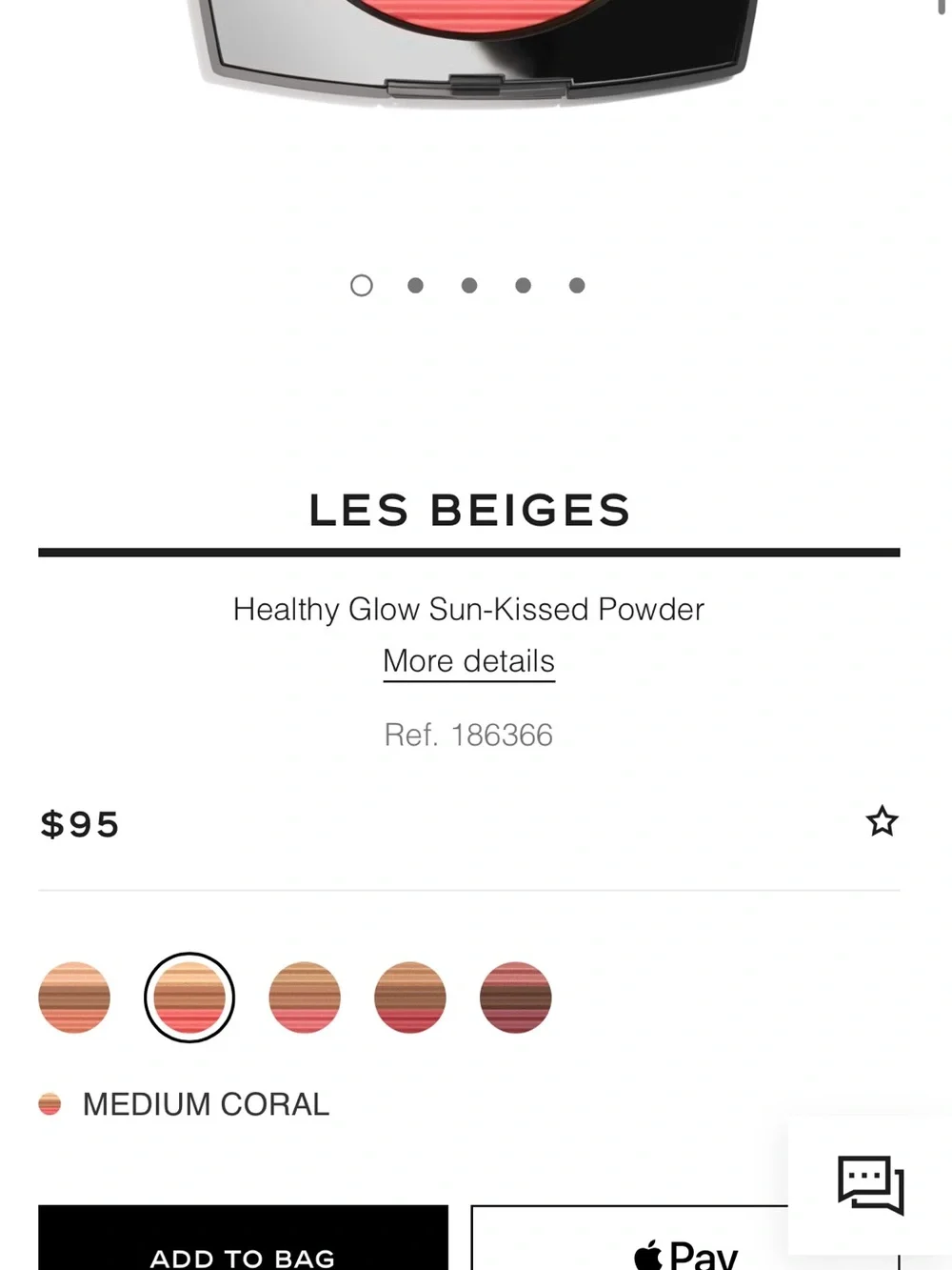 CHANEL Multi-Tone Bronzer & Blush — Coral, Tan, Champagne